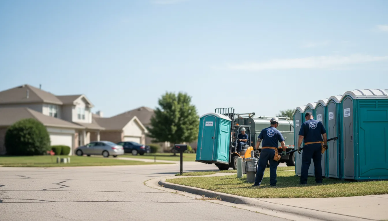 Porta Potty Rental in Americus, KS near me
